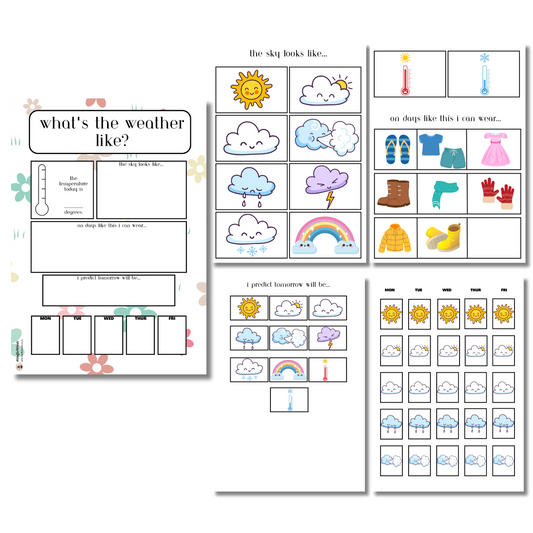 Flower Weather Chart