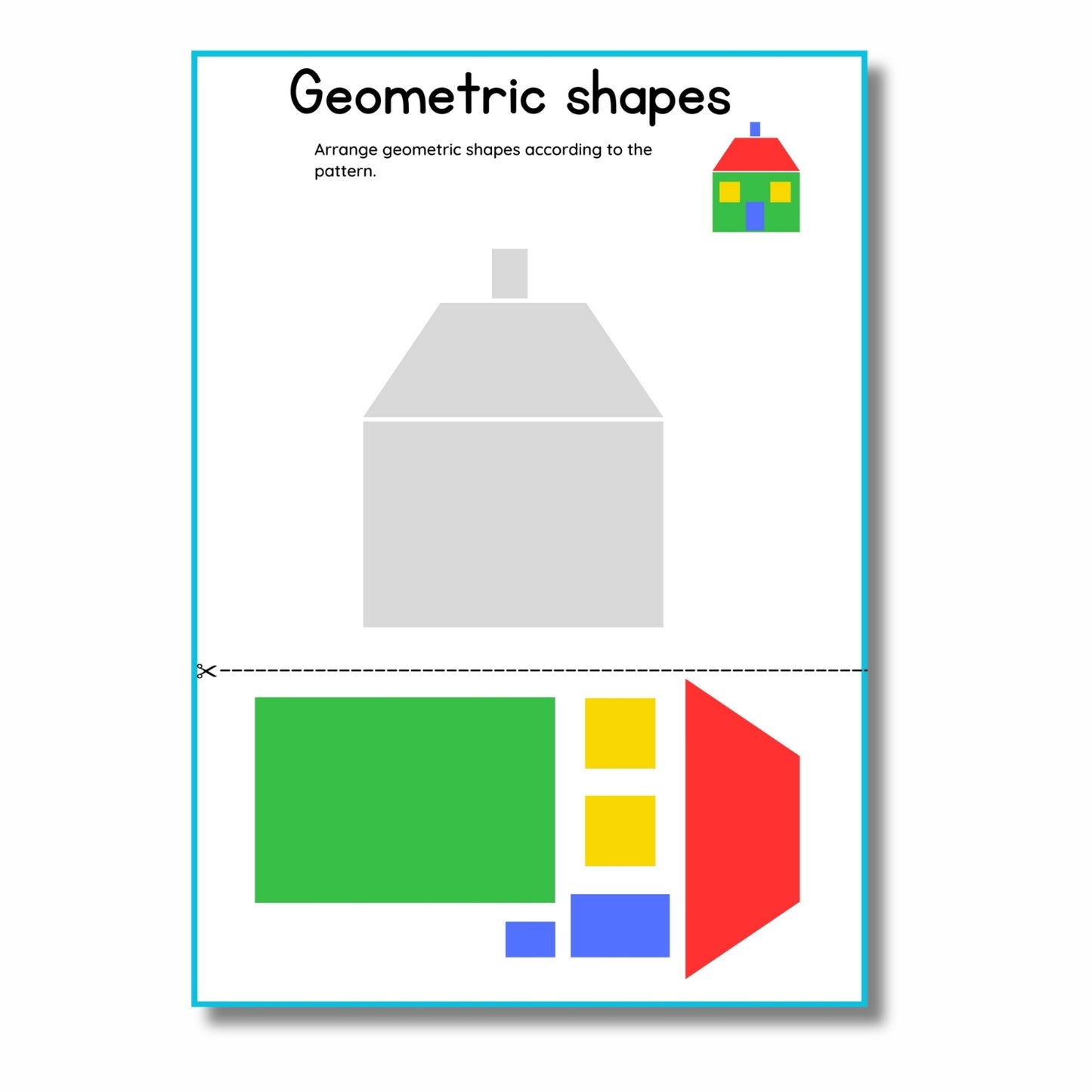 Freebie Shapes Workbook 1