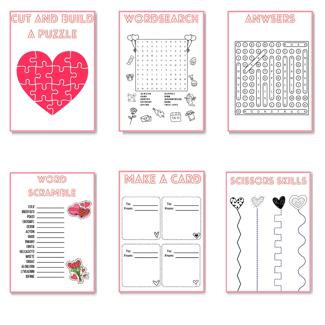 Digital Valentine Workbook